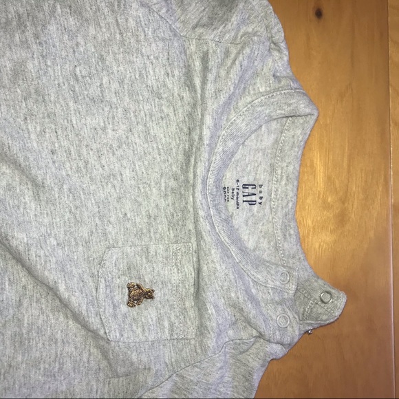 Gap Onesie and Pant Set Gray Heather - Picture 2 of 3